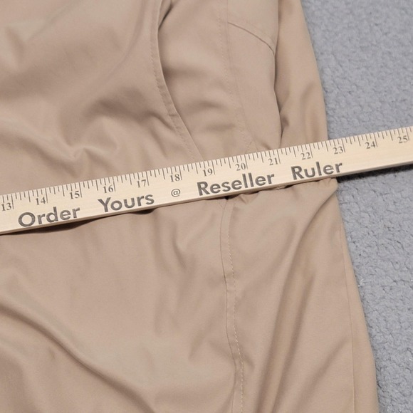 Polo Ralph Lauren Jacket Mens XL Beige Bi-Swing Bomber Collared Plaid Lined - Picture 9 of 15